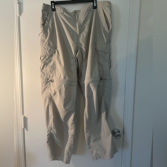 Mens Columbia Titanium Omni shade convertible active pants - Picture 2 of 7